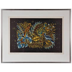 Jean Picart Le Doux Lithography Hand Signed 9