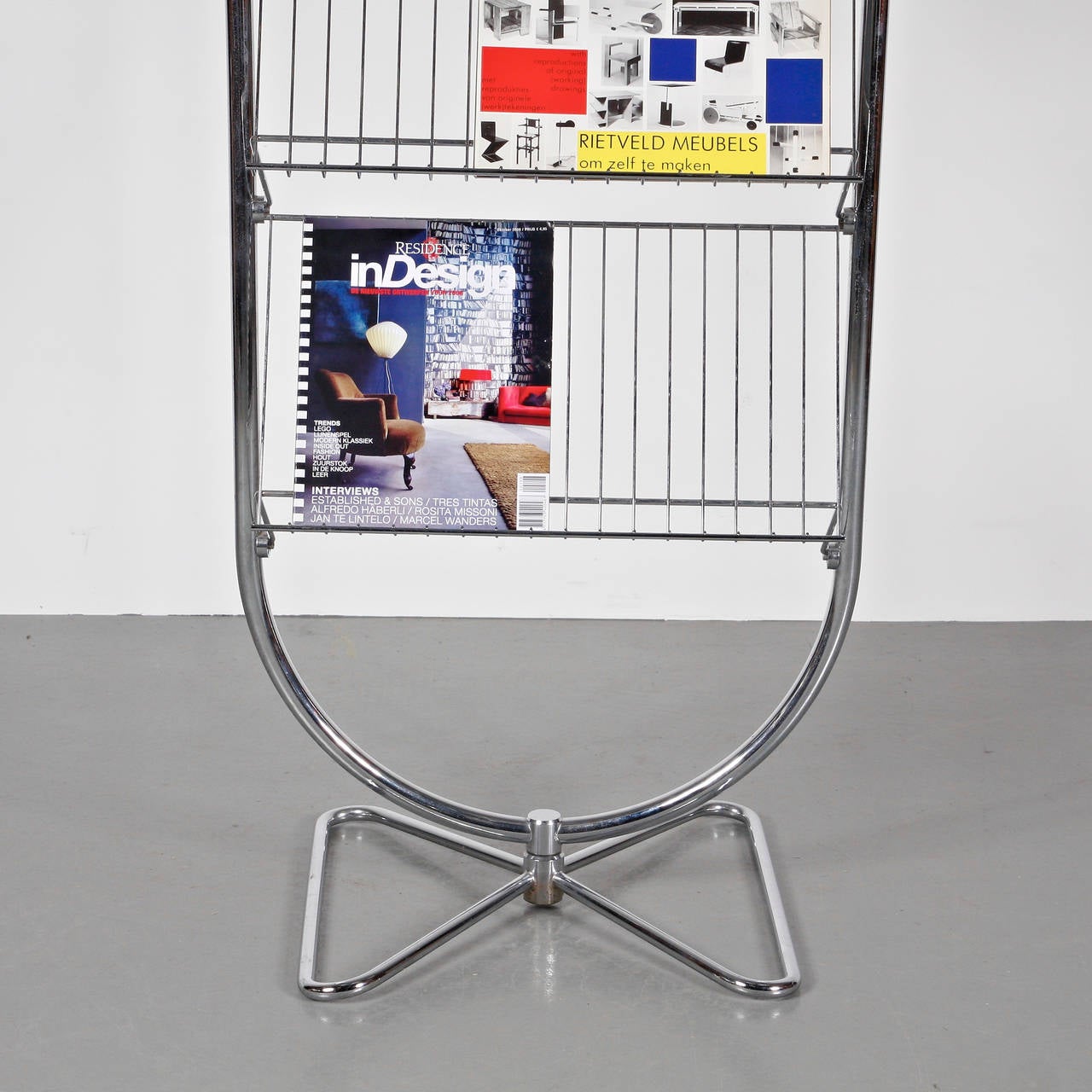 Pair of Verner Panton VP, Rack Display for Fritz Hansen, circa 1980 In Good Condition In Wilnis, UT