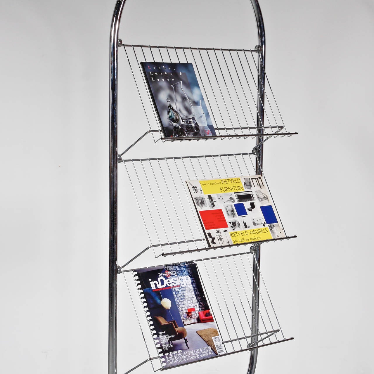 Mid-Century Modern Pair of Verner Panton VP, Rack Display for Fritz Hansen, circa 1980