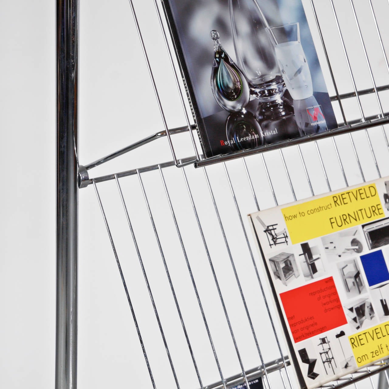 Danish Pair of Verner Panton VP, Rack Display for Fritz Hansen, circa 1980