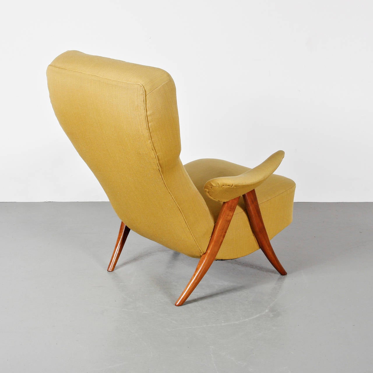 Mid-Century Modern Theo Ruth Lounge Chair for Artifort, circa 1950
