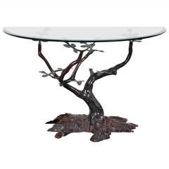 Bonsai Console Table in the Style of Willy Daro 6