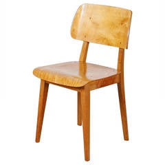 Rare Cees Braakman First Edition Chair, circa 1950