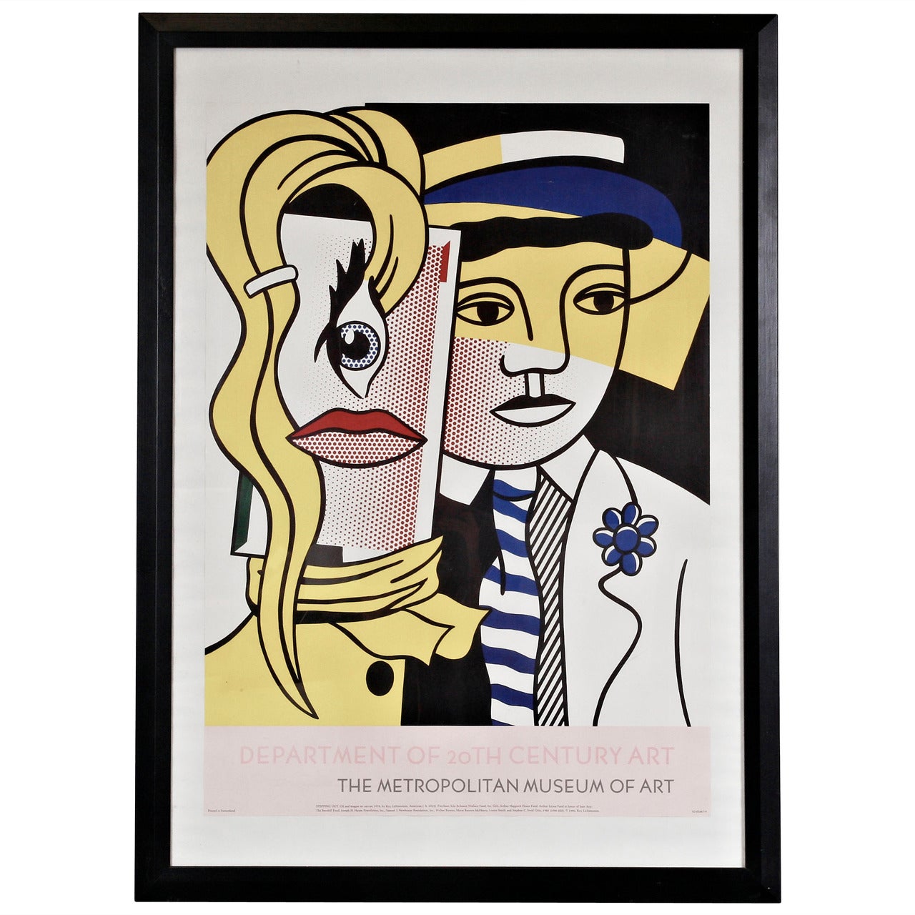 Roy Lichtenstein Metropolitan Museum of Modern Art Poster