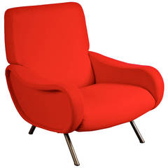 First Edition "Lady" Easy Chair by Marco Zanuso for Arflex, Italy, circa 1950 12