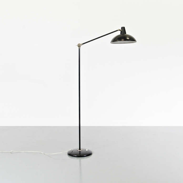 Wim Rietveld Floor Lamp, circa 1950