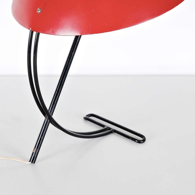 Mid-20th Century Louis Kalff Table Lamp, 1957