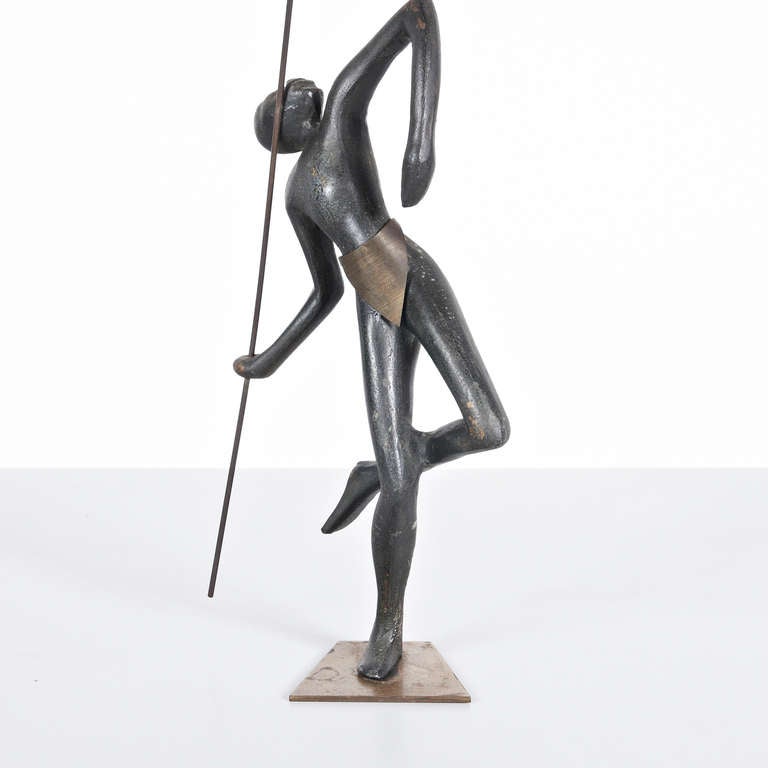 Austrian Bronze Sculpture in the Manner of Hagenauer, circa 1930 In Excellent Condition For Sale In Amsterdam, NL