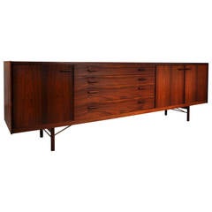 Large Rosewood Sideboard by Ib Kofod-Larsen, circa 1960 7