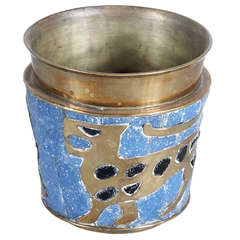 Salvador Teran Brass and Mosaic Glass, circa 1960 8