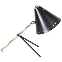 Rare H. Busquet Pinocchio Lamp for Hala, circa 1950 12