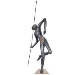 Austrian Bronze Sculpture in the Manner of Hagenauer, circa 1930 1