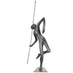 Austrian Bronze Sculpture in the Manner of Hagenauer, circa 1930