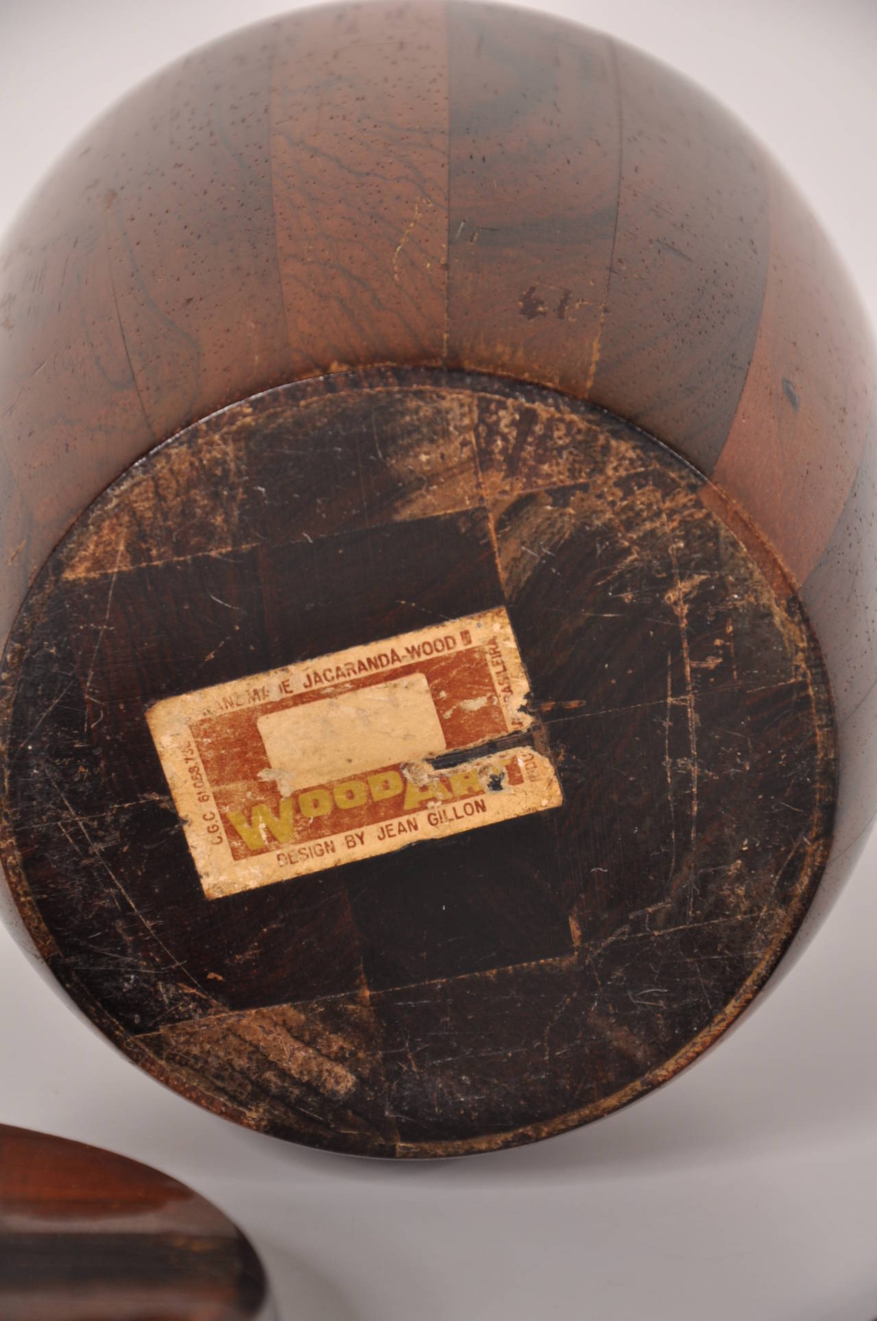 Tabacco Pot with Original Spoon by Jean Gillon, circa 1960 3