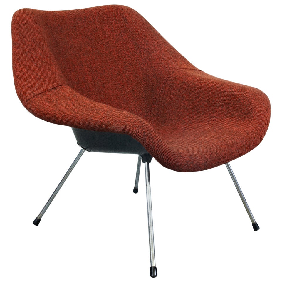 Rare Jupp Ernst Chair for Polstermobelfabrik Eugen Schmidt, Germany, 1950