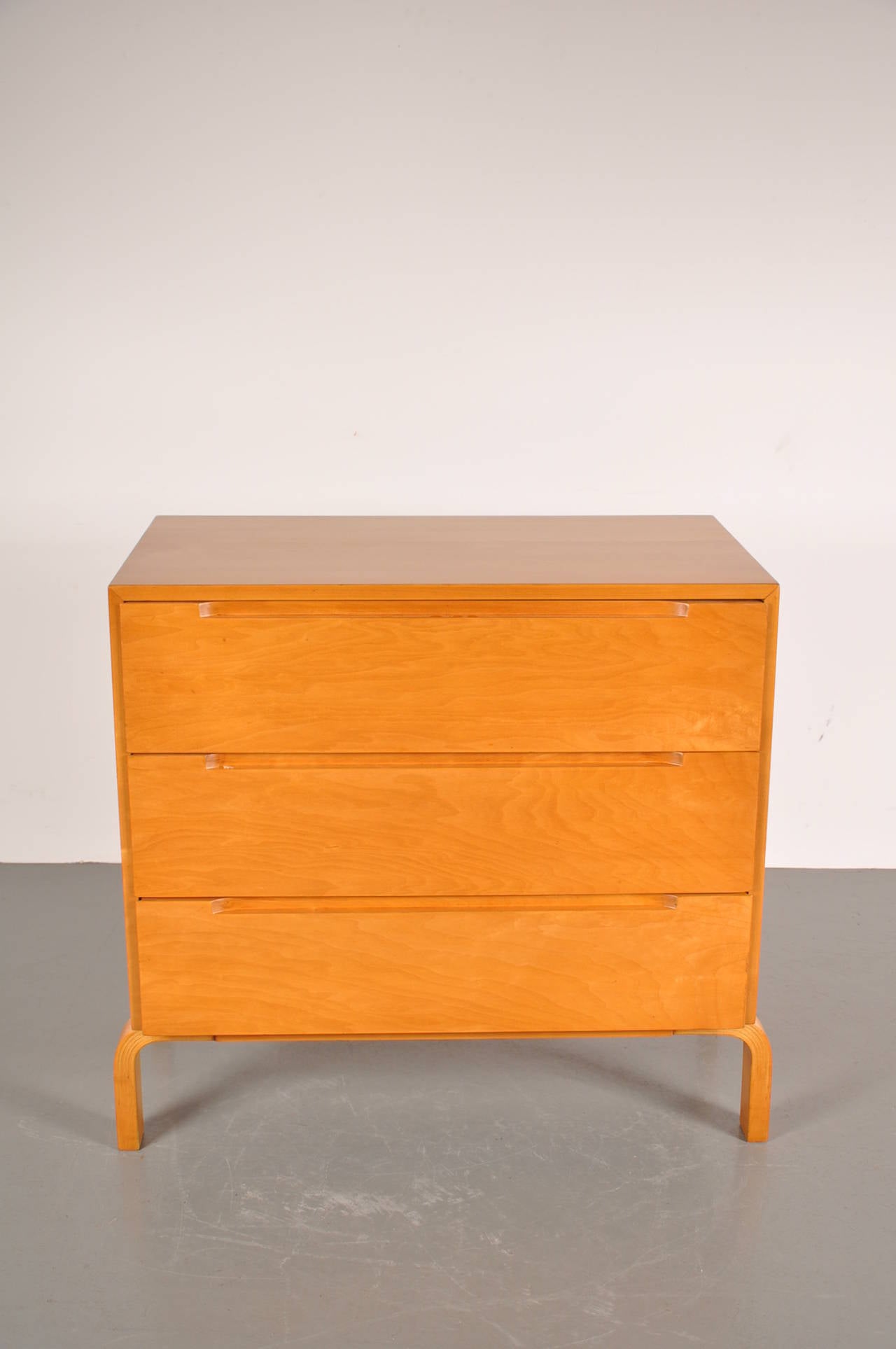Mid-20th Century Drawer Cabinet by Alvar Aalto, circa 1950