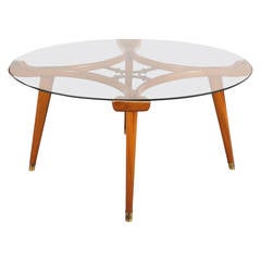 Round Coffee Table by William Watting for Fristo, circa 1955 10