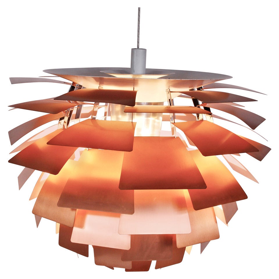 Early Poul Henningsen Artichoke Lamp