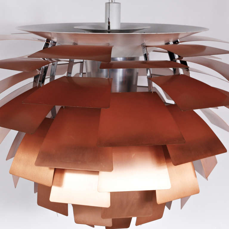 Danish Early Poul Henningsen Artichoke Lamp