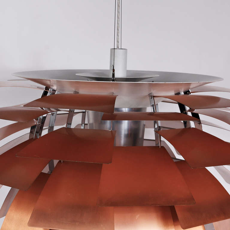 Early Poul Henningsen Artichoke Lamp In Excellent Condition In Wilnis, UT