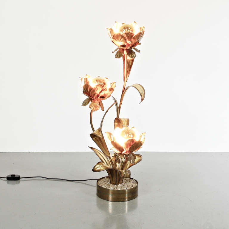 Roel D'Haese Brass Floor Lamp, Belgium, 1960 In Good Condition In Amsterdam, NL