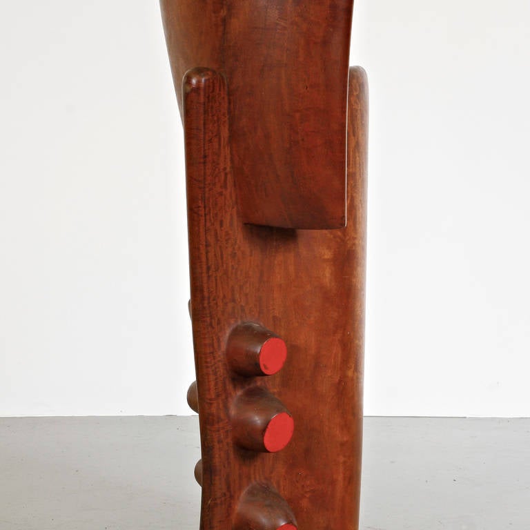 Metà XX secolo Grande scultura francese in Wood, circa 1950 in vendita