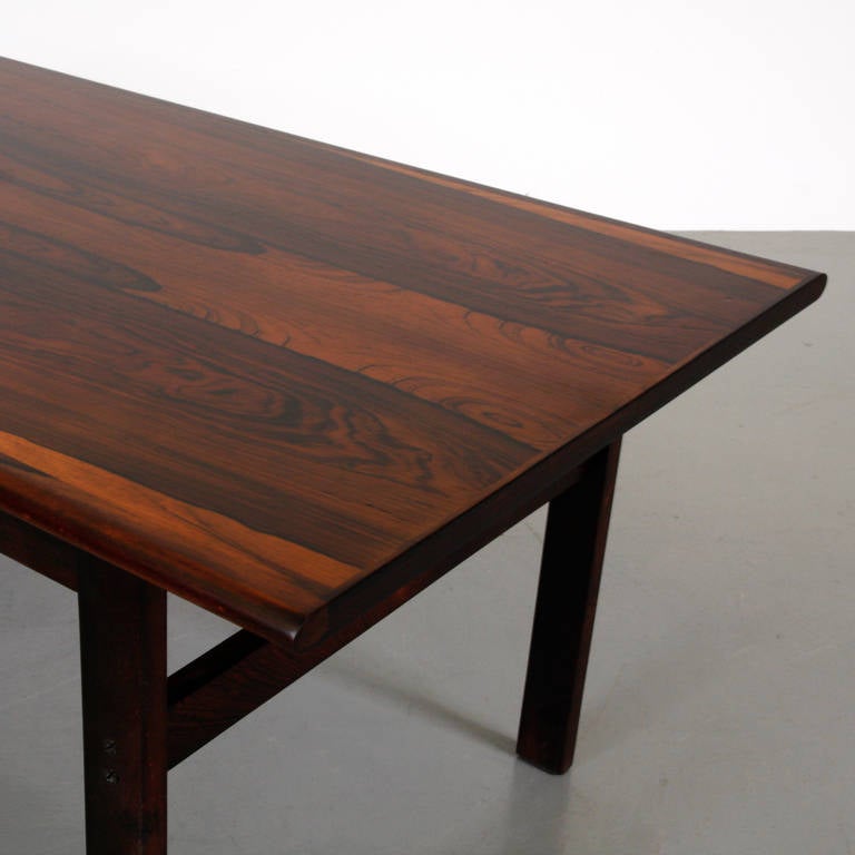 Illum Wikkelso Rosewood Side Table In Excellent Condition In Amsterdam, NL