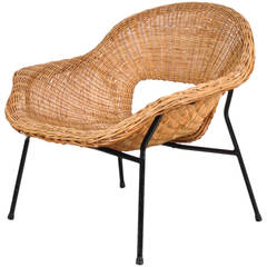 Easy Chair by Dirk van Sliedrecht for Gebroeders Jonkers, circa 1950