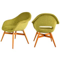 Set of Two Easy Chairs by Miroslav Navratil, circa 1960 12