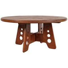 Round French Coffee Table, circa 1950 5