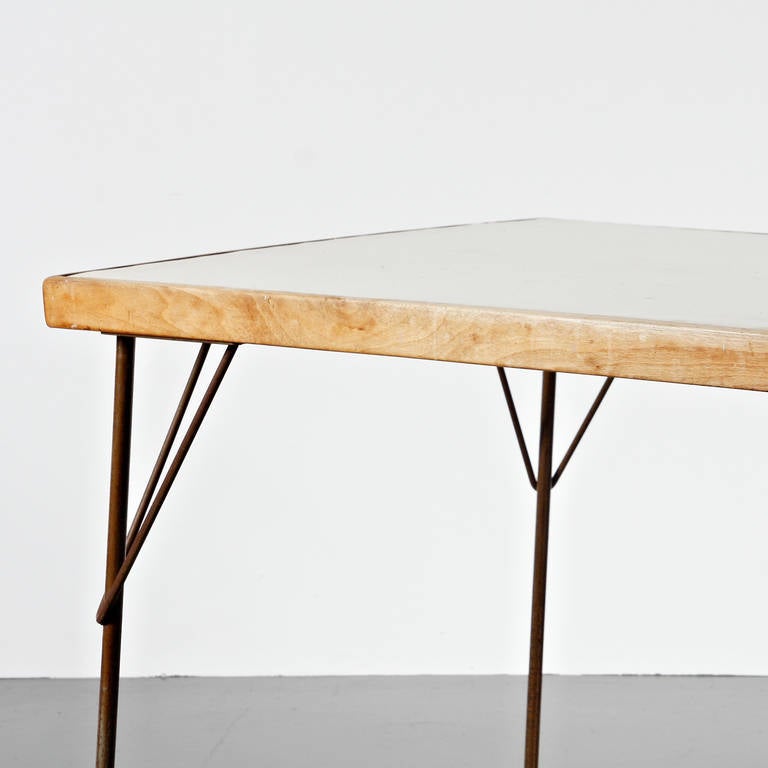Wim Rietveld Table, circa 1950 In Good Condition In Amsterdam, NL