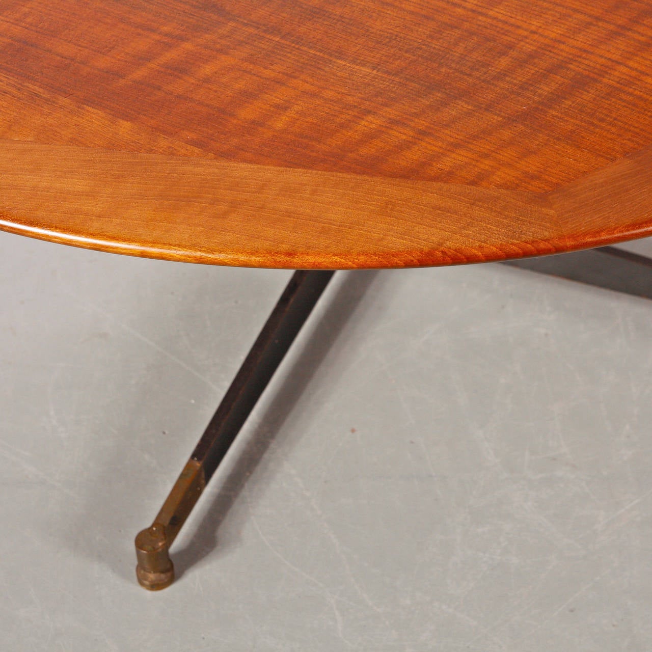 Mid-20th Century Jacques Adnet Coffee Table, circa 1950