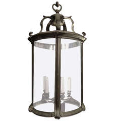 A large bronze lantern