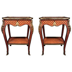 Pair of French Salon Tables