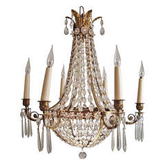 Antique A charming Empire style chandlier