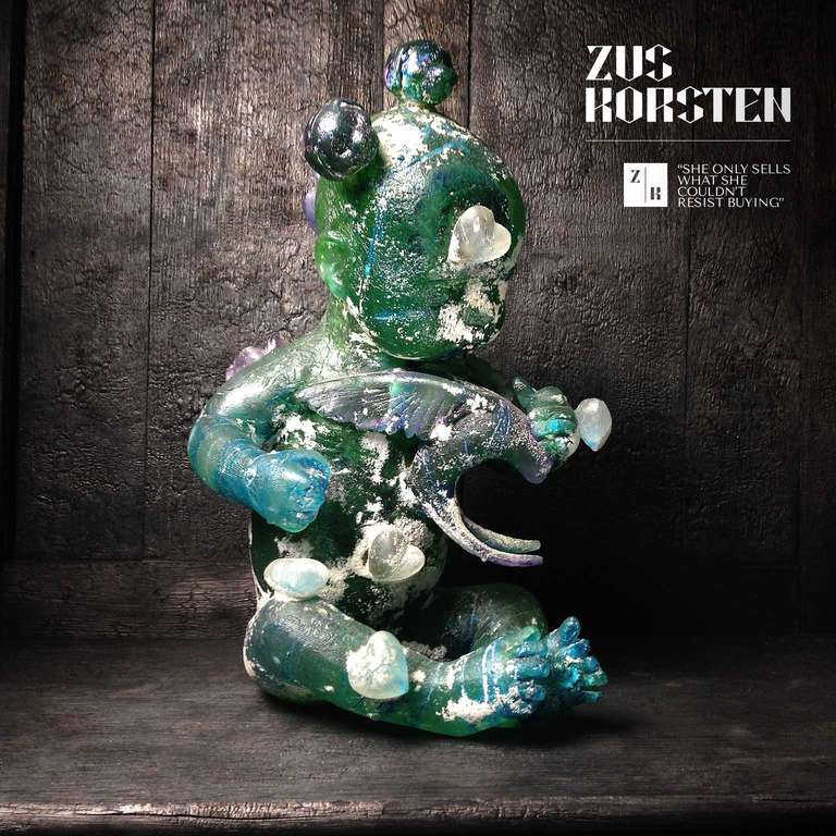 Contemporary Glass Baby Sculpture by Richard Price