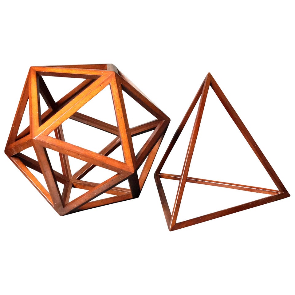Geometric Wooden Structures