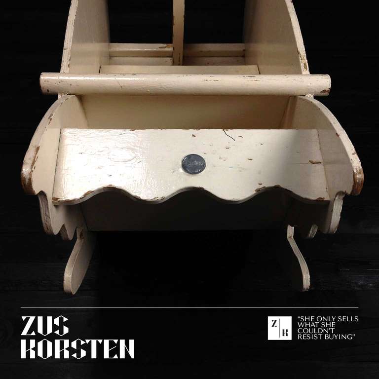 Wood Children Rocking Chair 'Swan' by Ko Verzuu for ADO