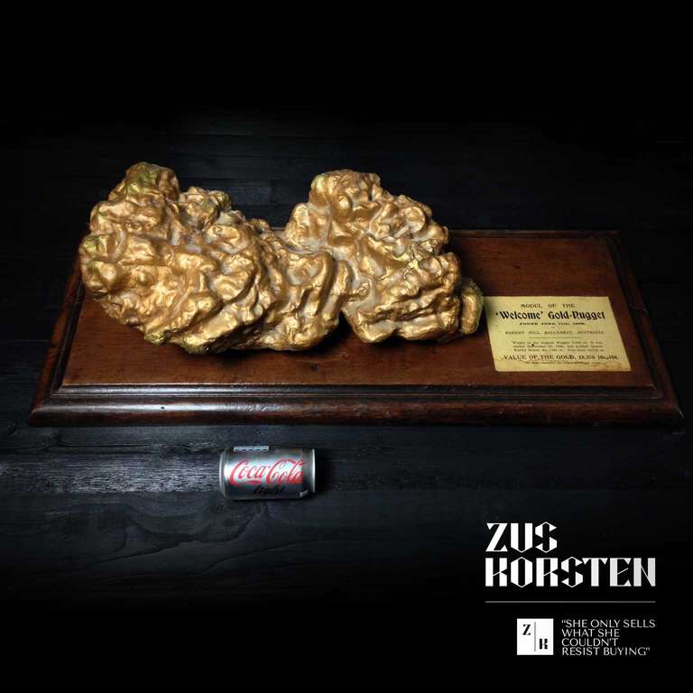 Gold Nugget Model For Sale at 1stdibs