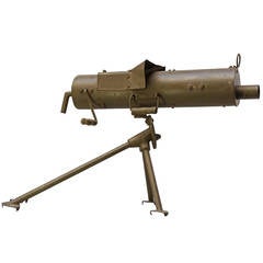 Early 20th Century Military Training Machine Gun 12
