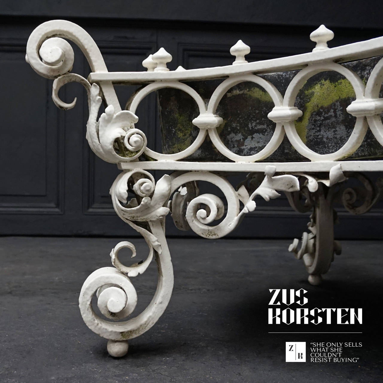 19th Century Three-Tier Wrought Iron Planter or Jardiniere 3