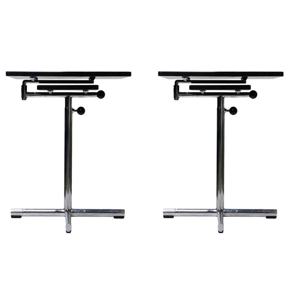 Pair of Embru Utility Tables For Sale