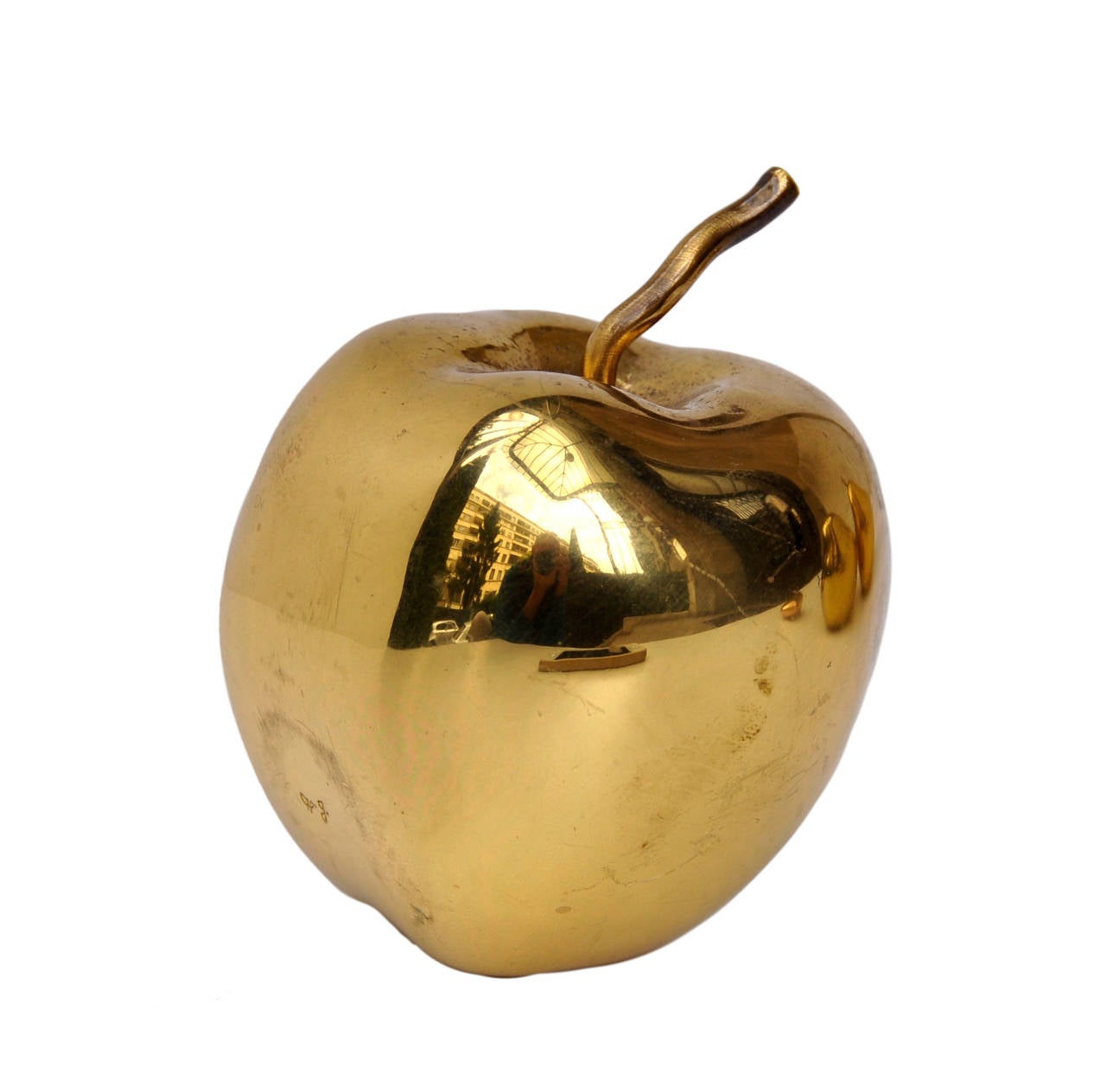 Lifesize Gilded Bronze Fruits and Stone In Excellent Condition For Sale In Brooklyn, NY