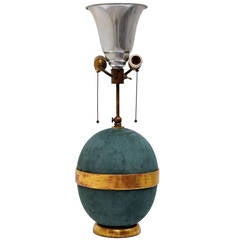 Vintage 1940s Neoclassical Style Lamp