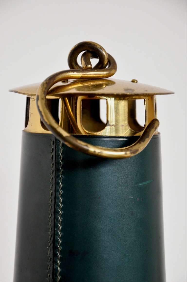 Mid-20th Century Arras Mining Lamp for Hermes