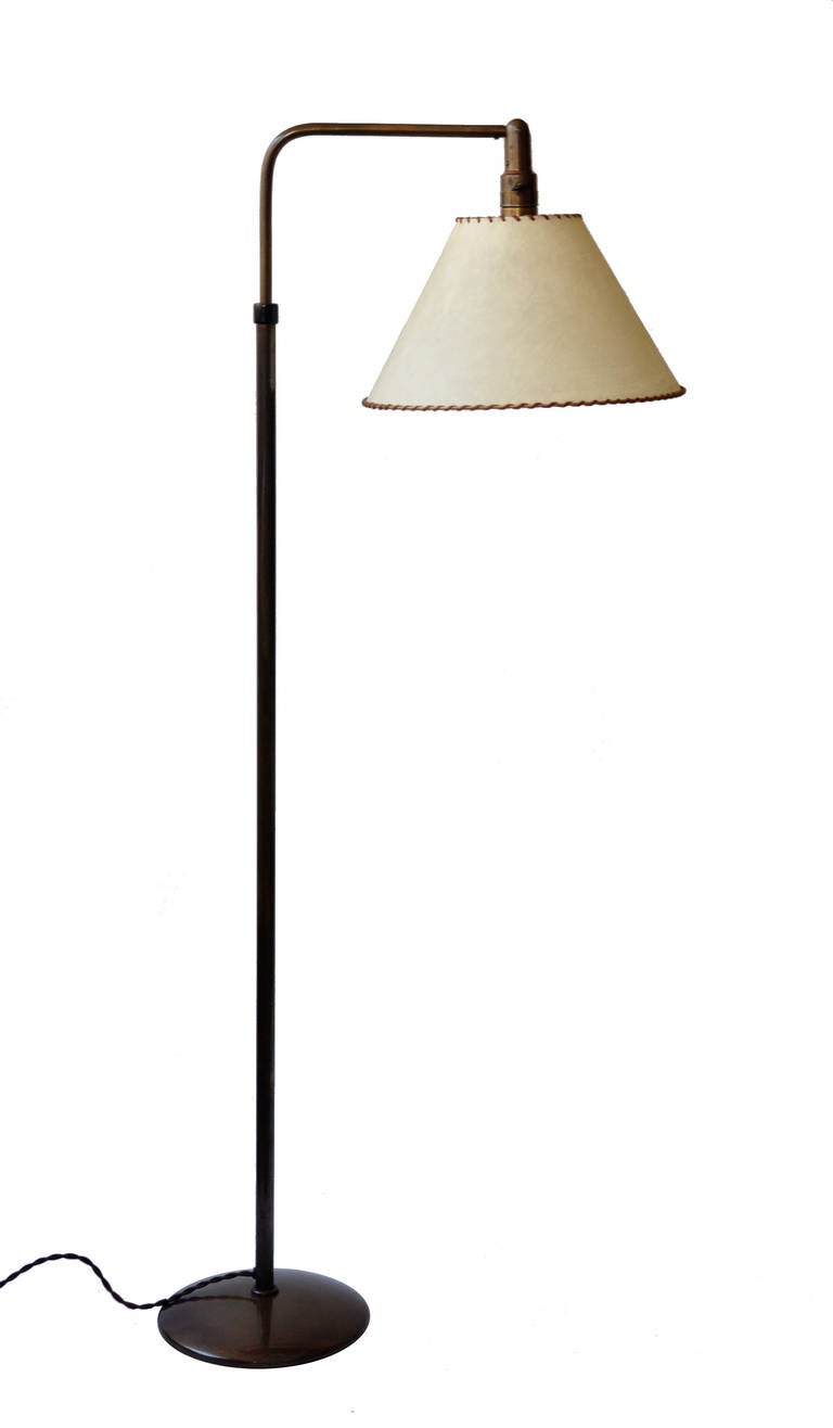 Bronzewarenfabrik floor lamp