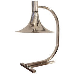 Franco Albini "AM/AS" Chrome Table Lamp