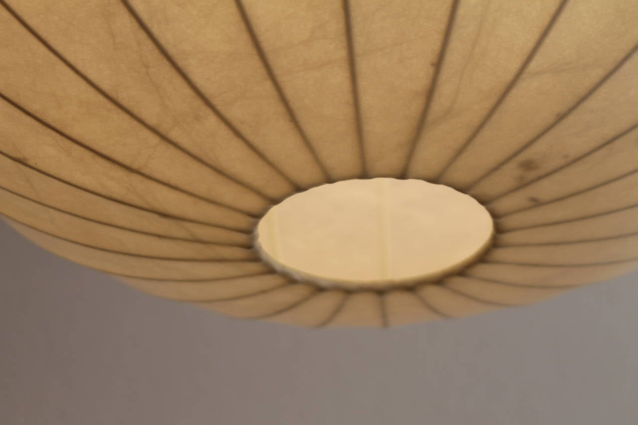 Italian Big Castiglioni's Cocoon Sphere Pendant Lamp