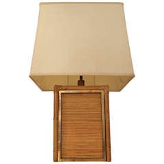 Brass 
Bamboo Elegant Table Lamp
