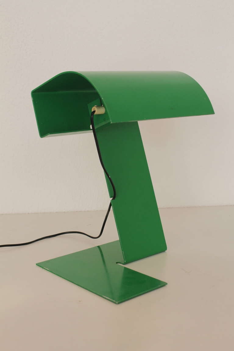 Stilnovo "Blitz" Metal Table Lamp, 1970